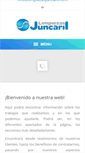Mobile Screenshot of limpiezasjuncaril.com